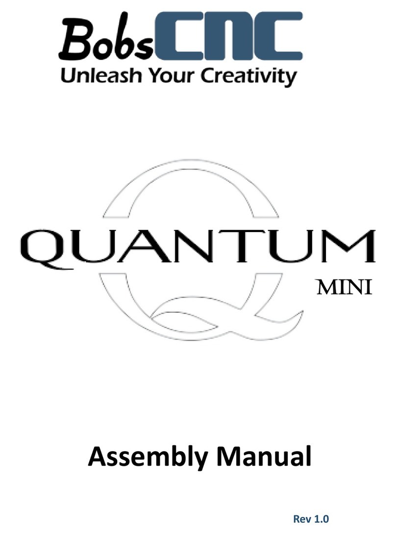 BobsCNC QUANTUM MINI Assembly manual