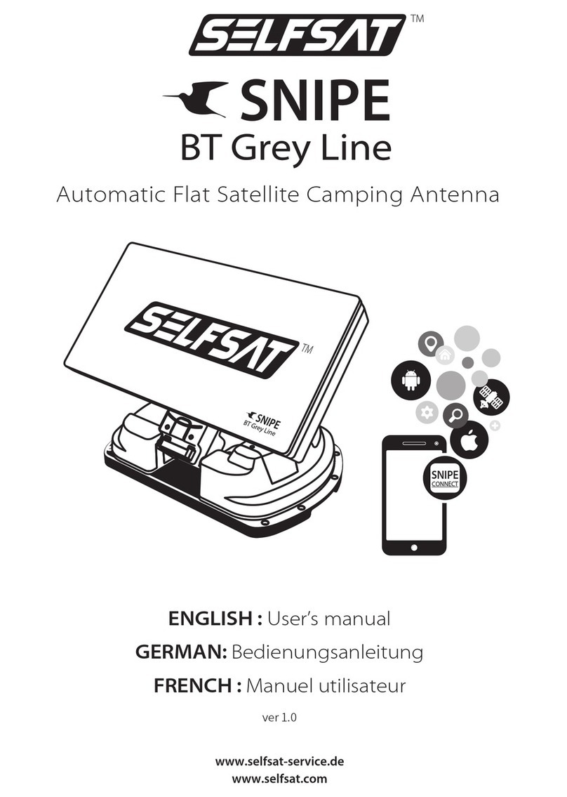 Snipe SELFSAT BT Grey Line user manual