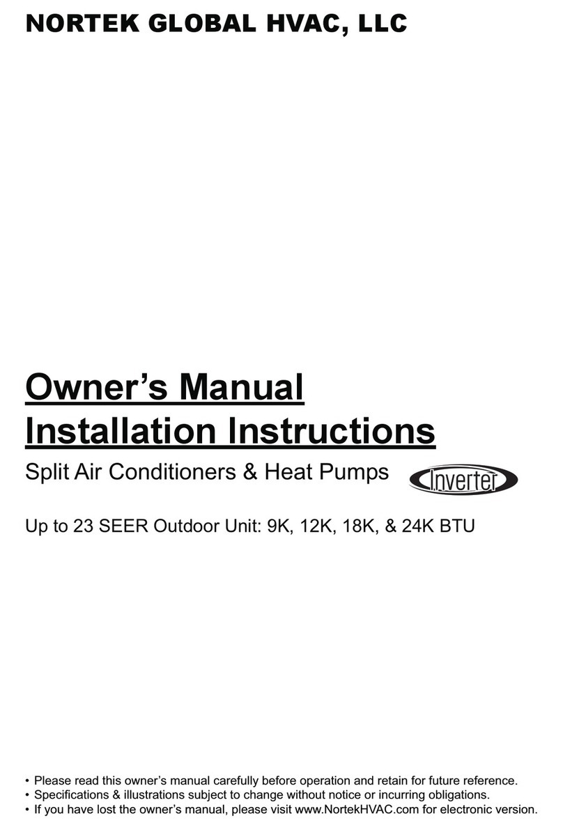 Nortek GXC09(2.6)LSA4DH User manual