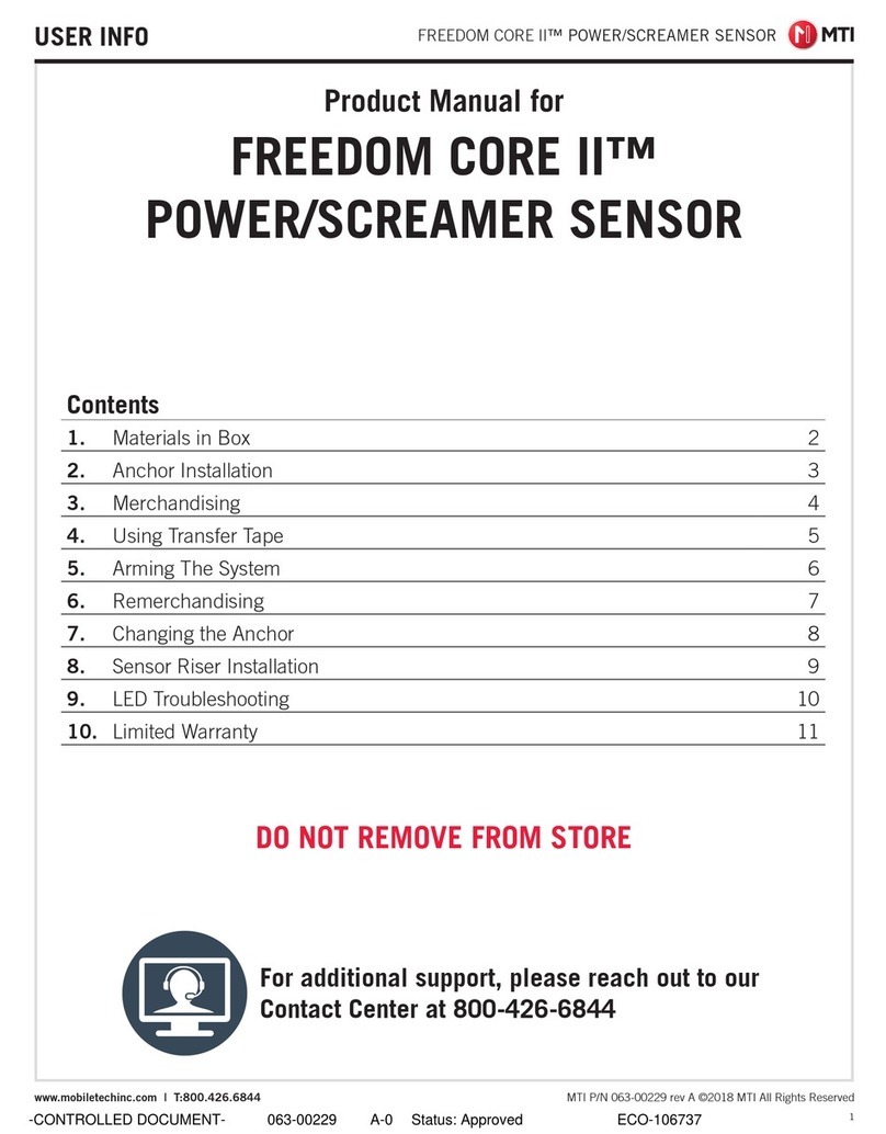 M-TI FREEDOM CORE II Power Sensor product manual