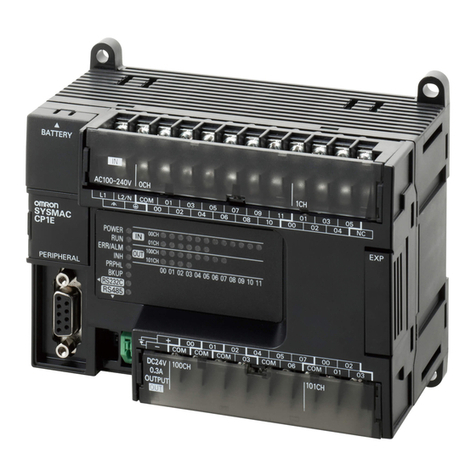 Omron SYSMAC CP Series user manual