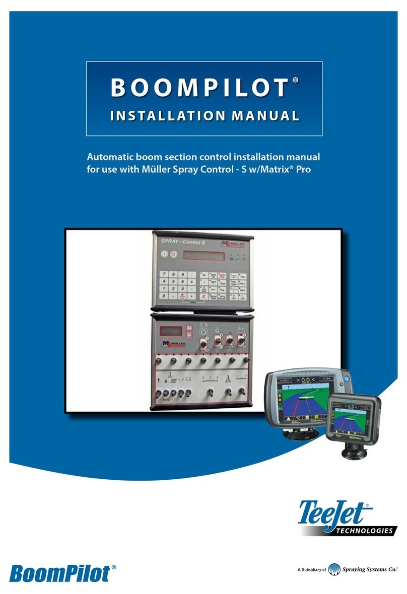 Spraying Systems TeeJet TECHNOLOGIES BoomPilot User manual