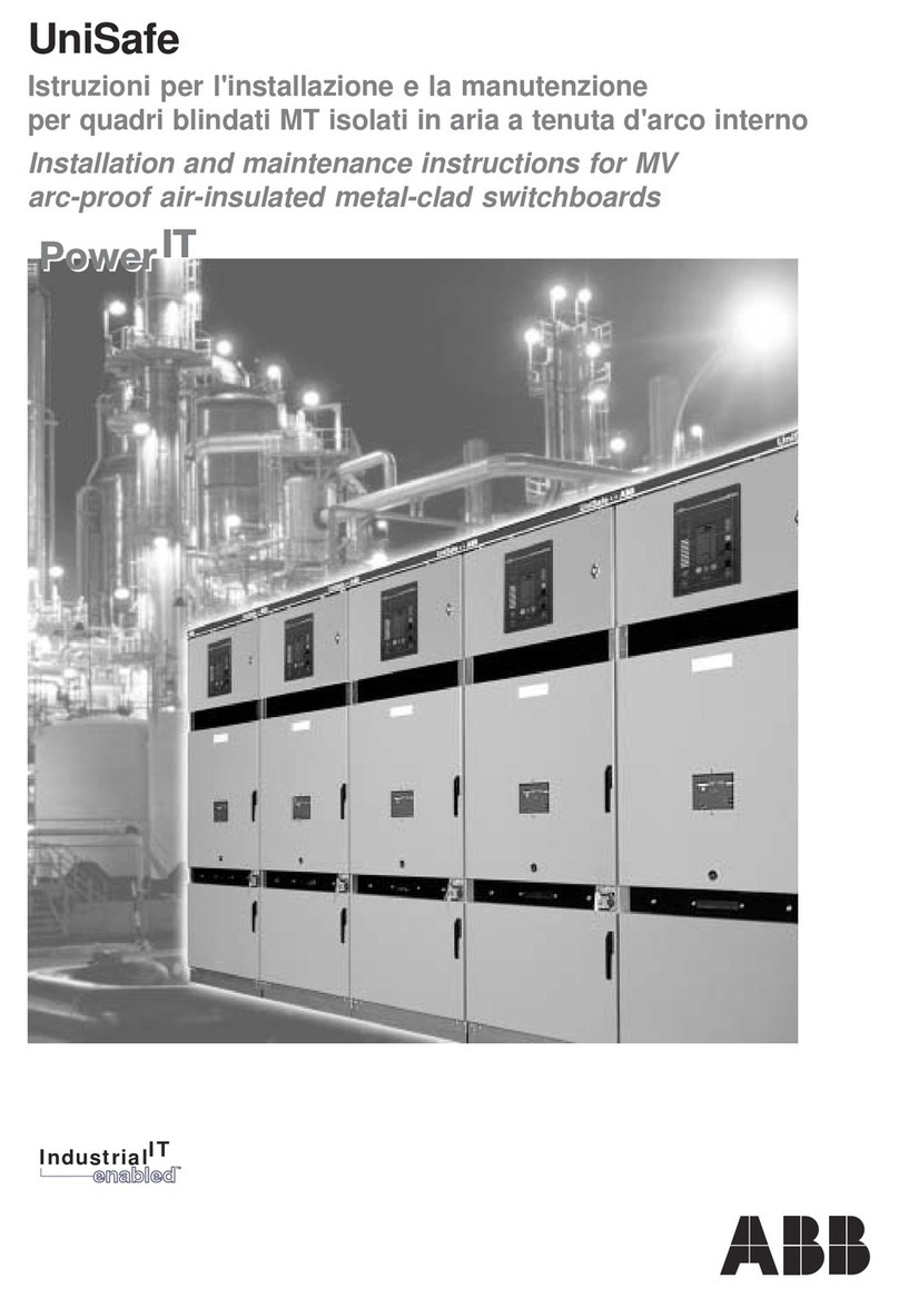 ABB UniSafe PowerIT Installation and maintenance instructions
