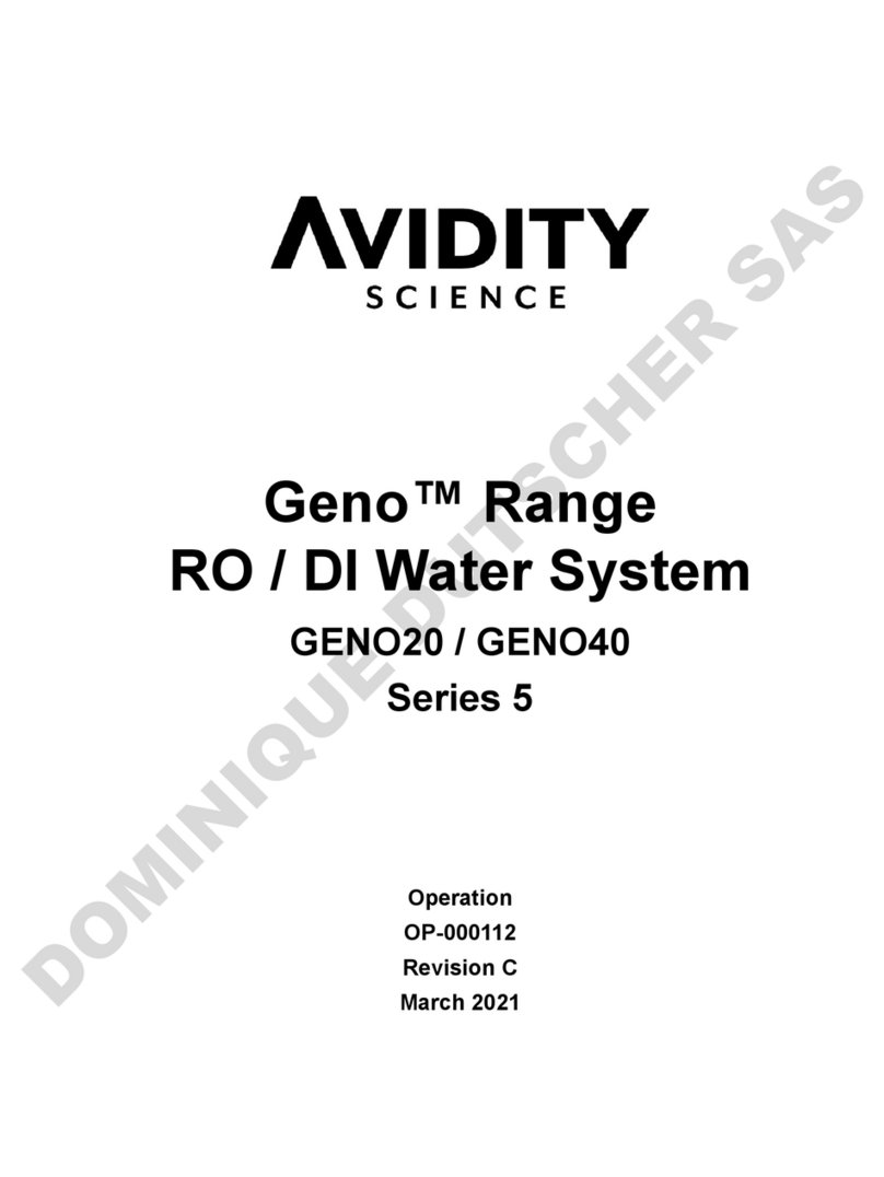Avidity Science GENO20 manual
