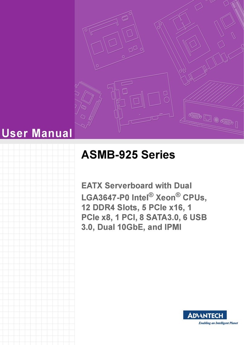 Advantech ASMB-925 Series user manual