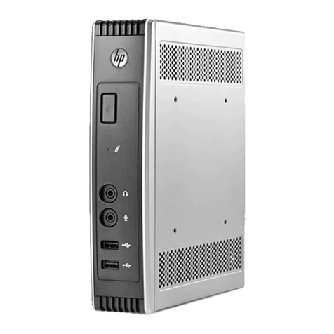 HP t505 Assembly instructions