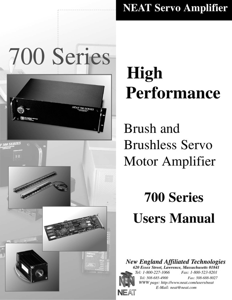 Neat 700 Series user manual