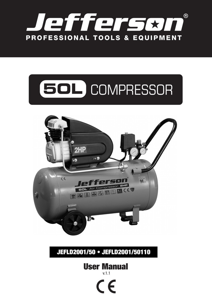Jefferson Professional Tools & Equipment JEFLD2001/50 user manual