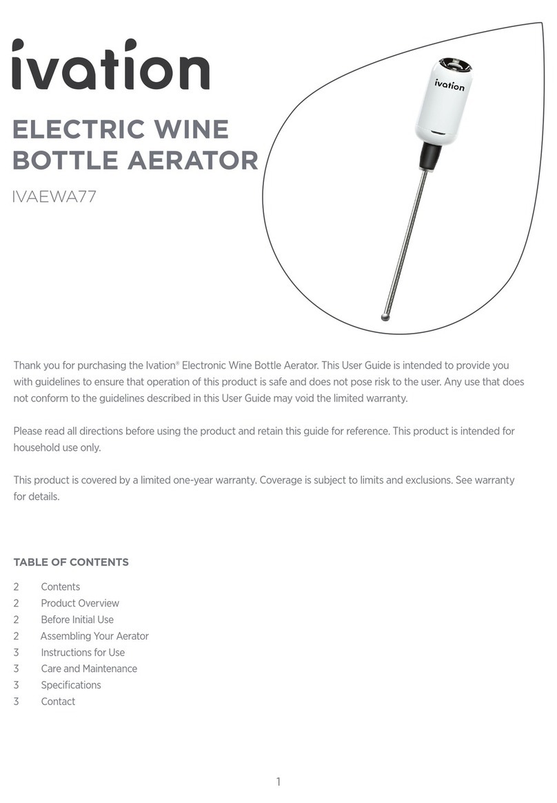 Ivation IVAEWA77 User manual