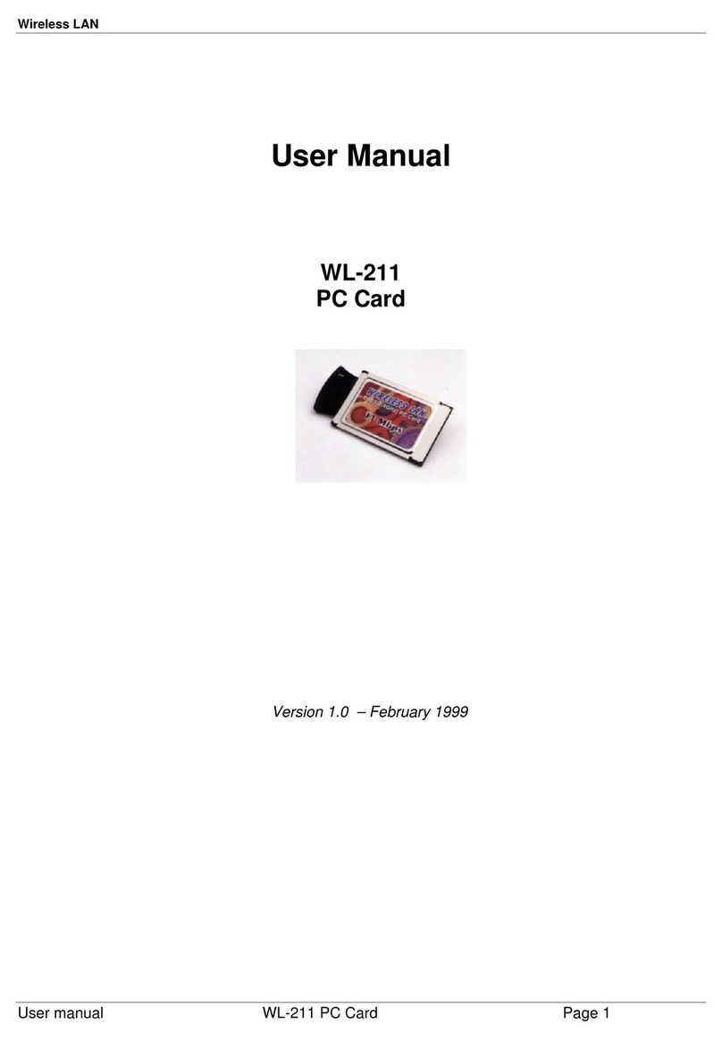 Gemtek WL-211 User manual