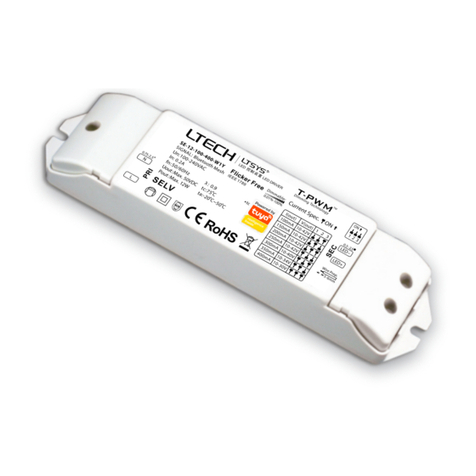 Ltech T-PWM SE-12-100-400-W1Y User manual