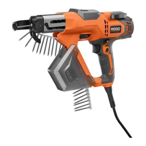 RIDGID R6791 Operator's manual