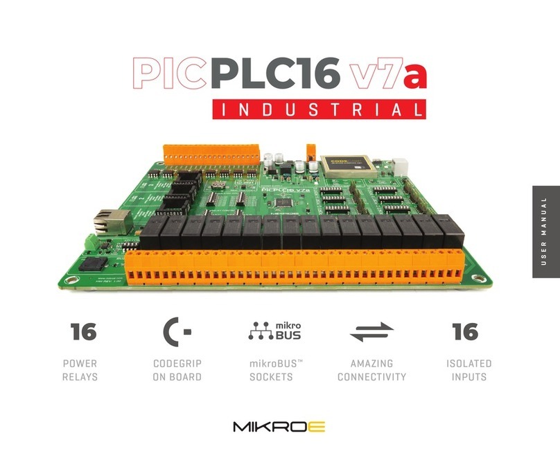 Mikroe PICPLC16 V7A User manual