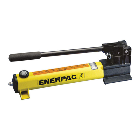 Enerpac P-2282 instruction sheet