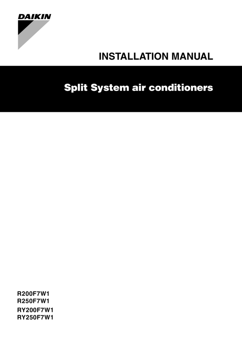 Daikin R200F7W1 User manual
