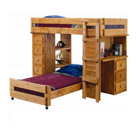 Pine Crafter Furniture 3972 Assembly instructions