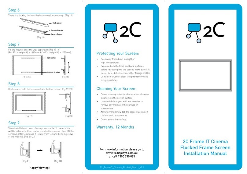 2C Displays Frame IT installation manual