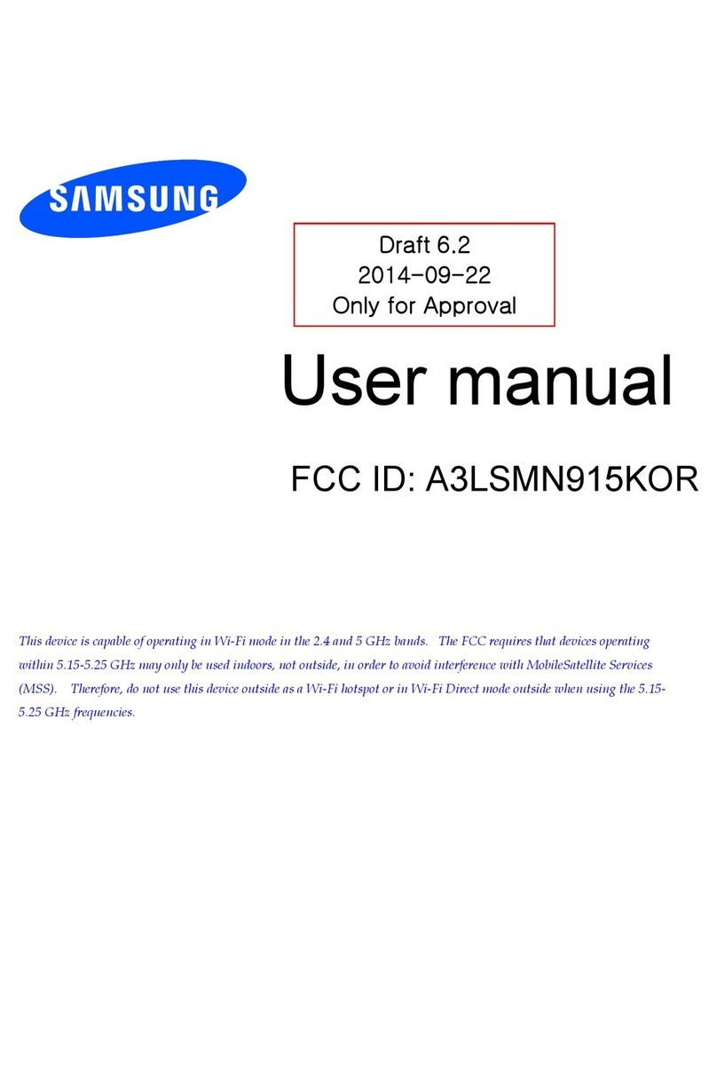 Samsung A3LSMN915KOR User manual