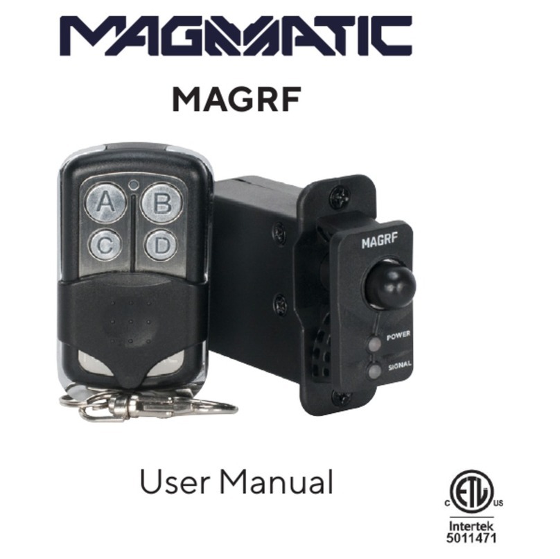 MAGMATIC MAGRF user manual