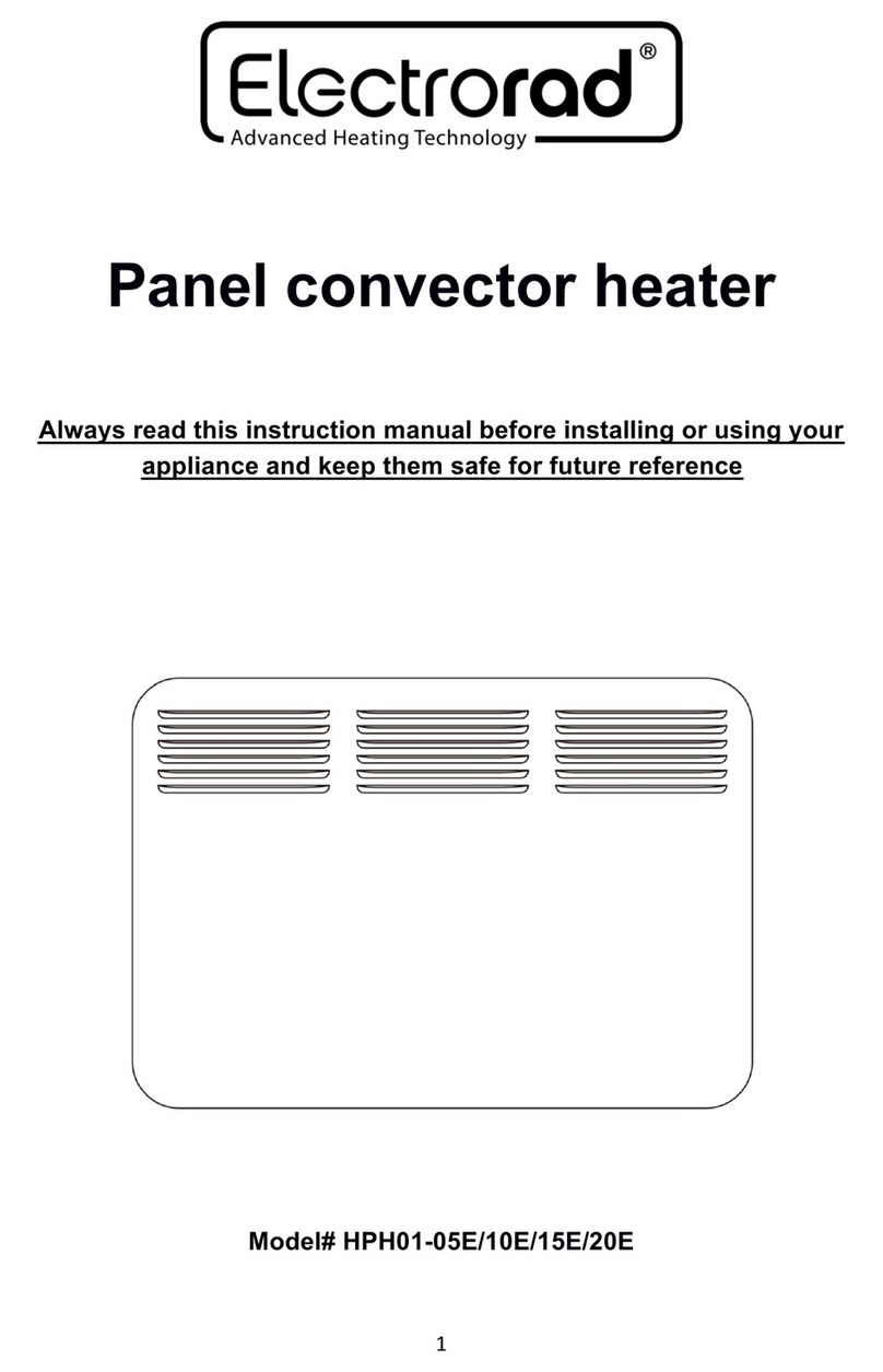 Electrorad HPH01-05E User manual