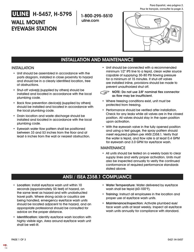 U-Line H-5457 Instruction Manual U-Line H-5457 Instruction Manual