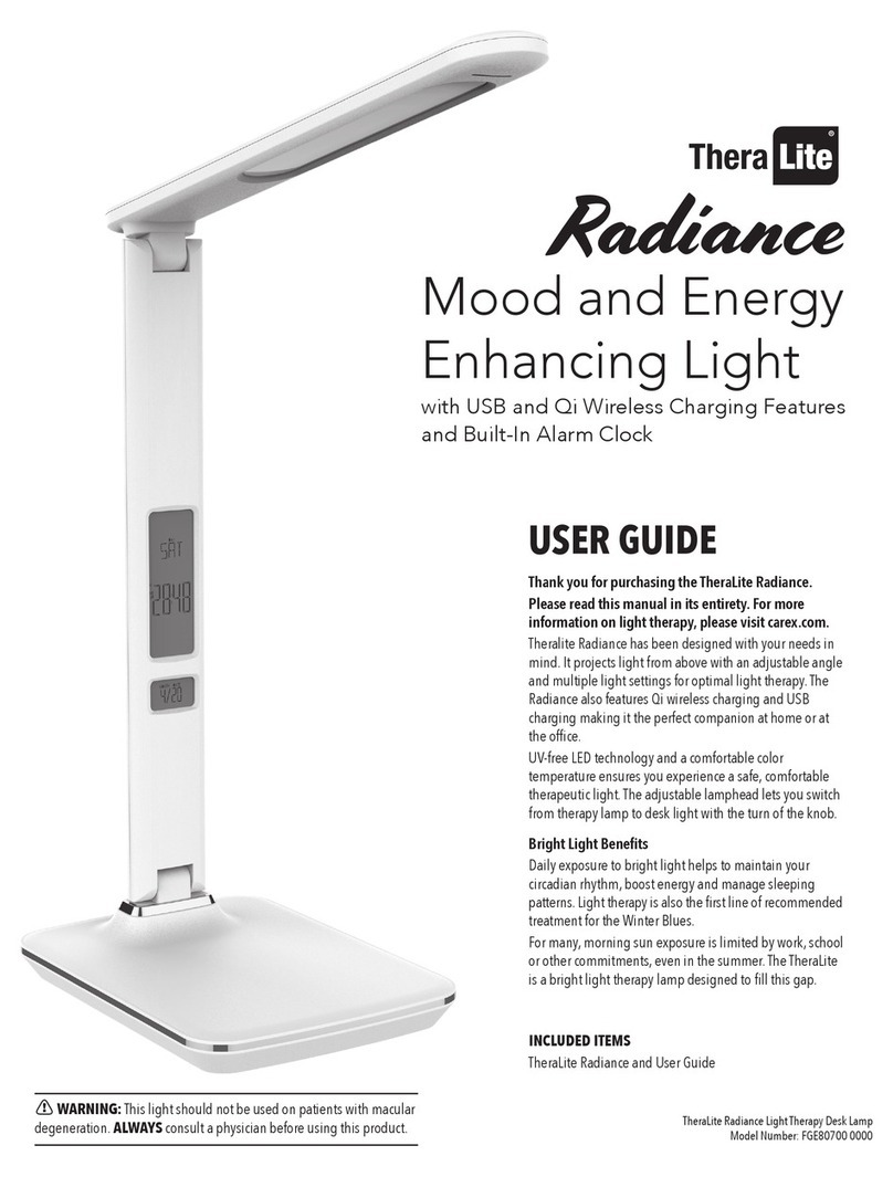 COMPASS HEALTH Thera Lite Radiance user guide