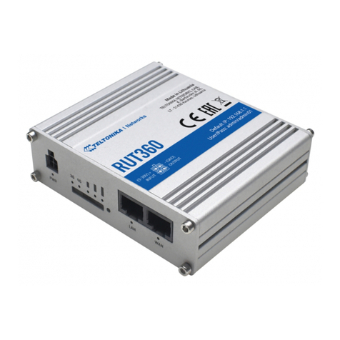 Teltonika RUT360 User manual