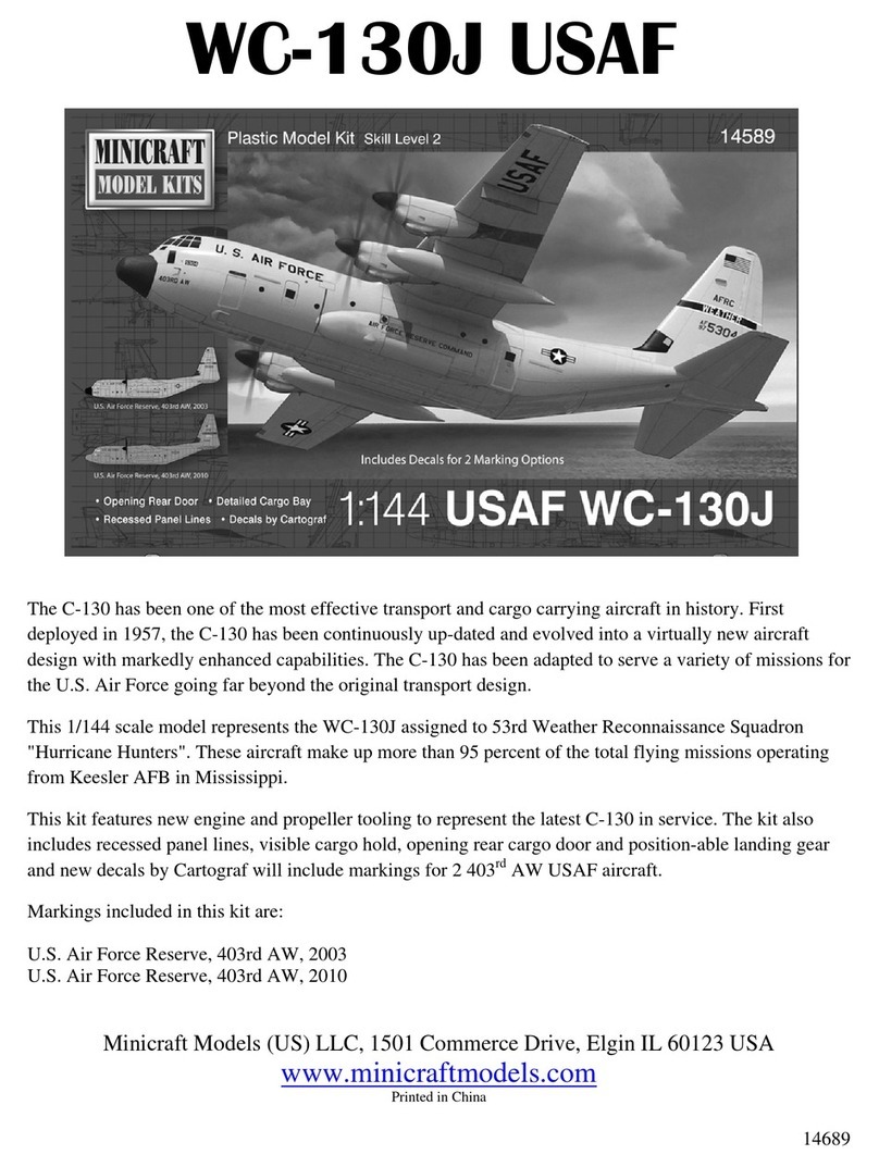 Minicraft Models USAF WC-130J manual