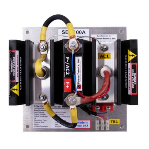 Power-Tronics SEM100A User manual