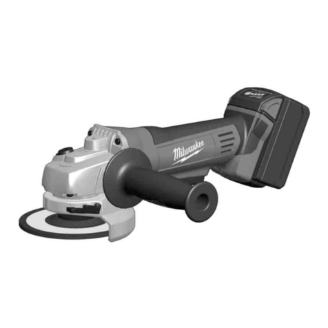 Milwaukee HD18 AG-115-402C Original instructions