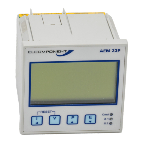 Elcomponent AEM33 User manual Elcomponent AEM33 User manual