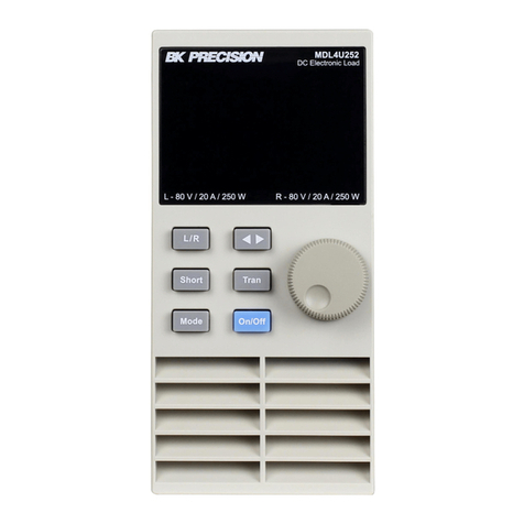 B+K precision MDL4U Series user manual