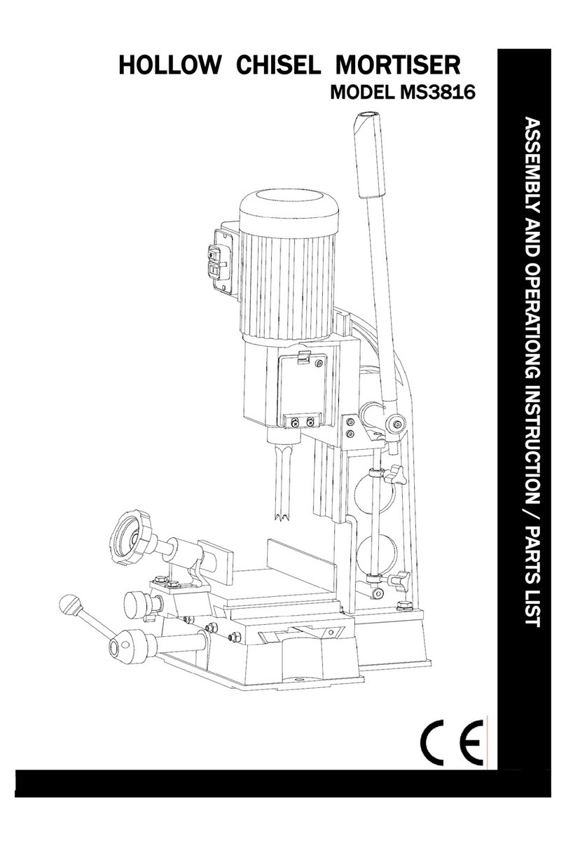 Hafco MS3816 User manual