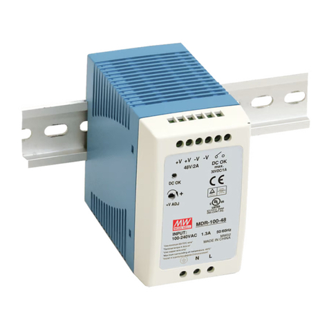 Simpex Electronic MEAN WELL MDR Series User manual