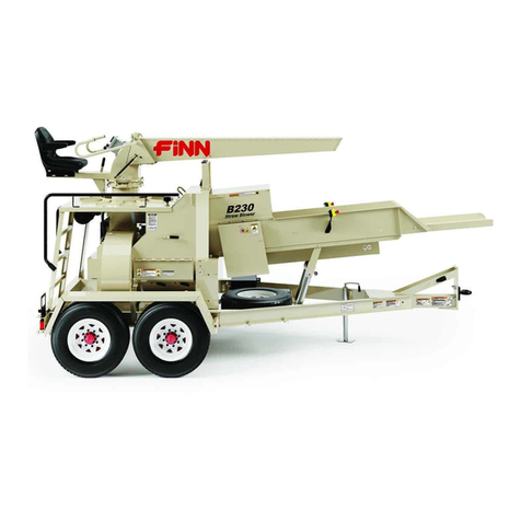 Finn B230 Operator Instructions And Parts Manual