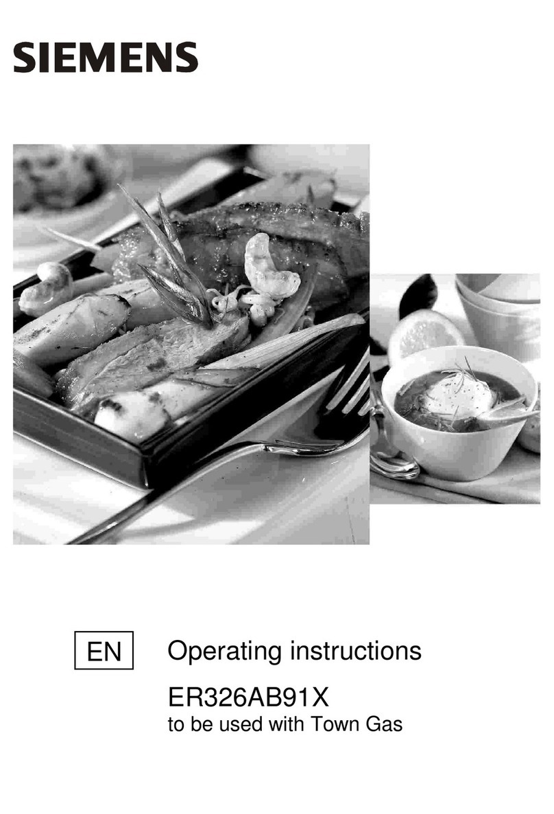 Siemens ER326AB91X User manual