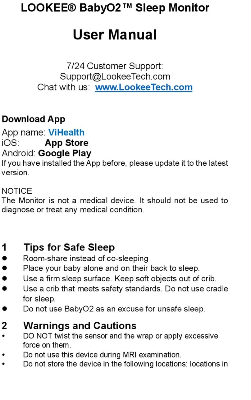 Lookee BabyO2 user manual