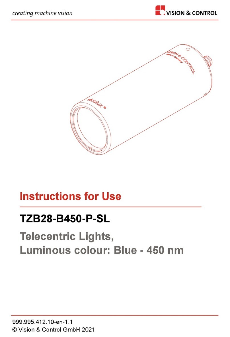 Vision & Control TZB28-B450-P-SL User manual