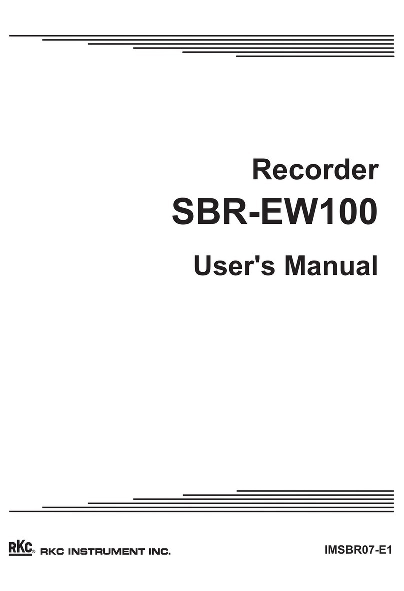 RKC INSTRUMENT SBR-EW100 user manual