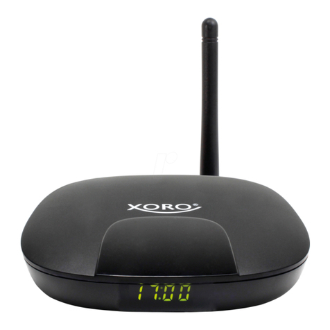 Xoro HST 290 Quick user guide