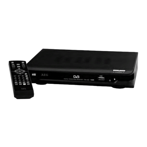 AEG DVBT 4538 User manual