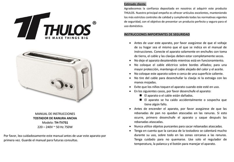 Thulos TH-TV751 User manual