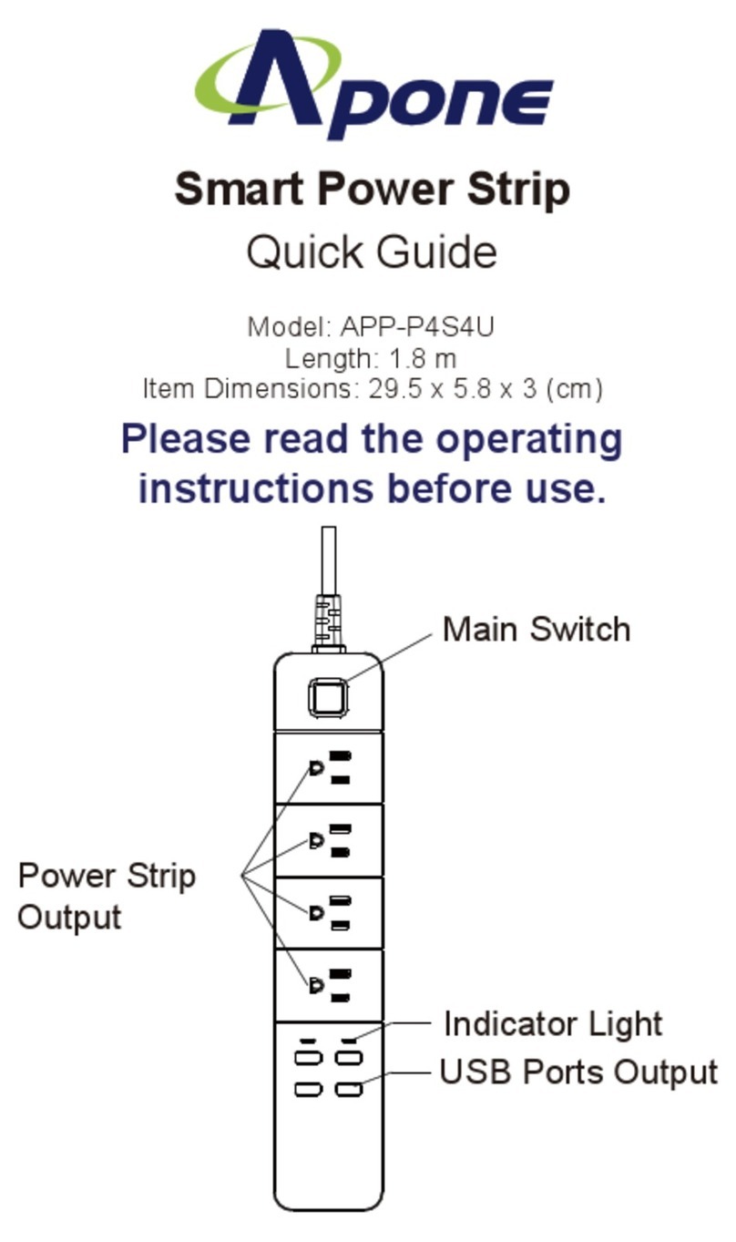 Apone APP-P4S4U quick guide
