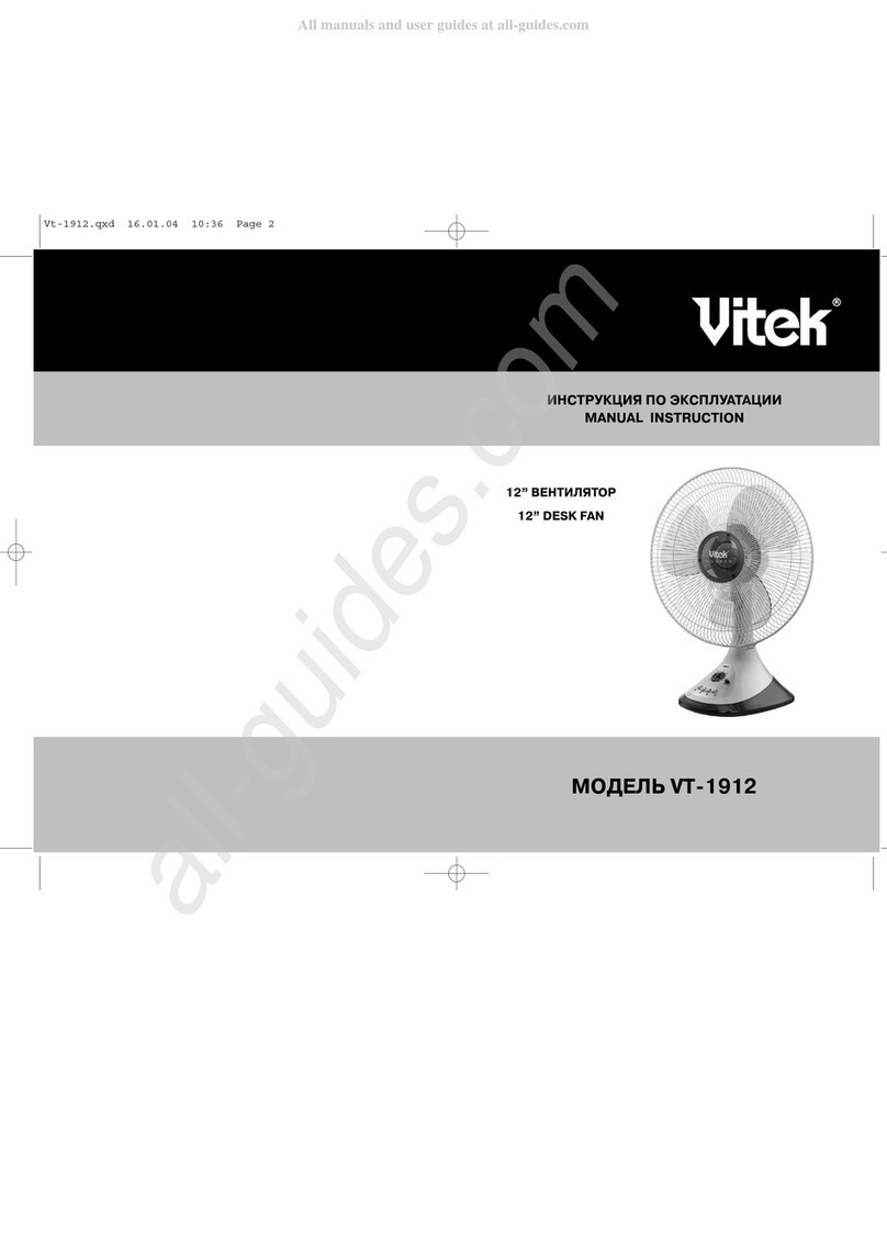 Vitek VT-1912 Manual instruction