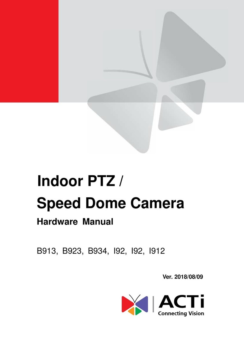ACTi B913 User manual