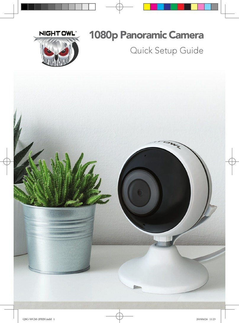 Night Owl QSG-WCM-2FEIN User manual