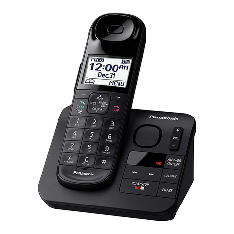 Panasonic KX-TG3680 operating instructions