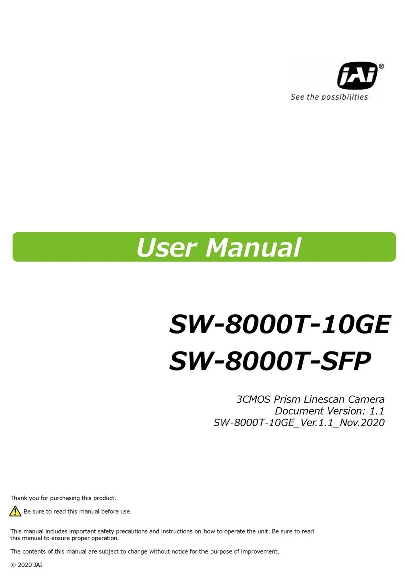 JAI SW-8000T-10GE User manual