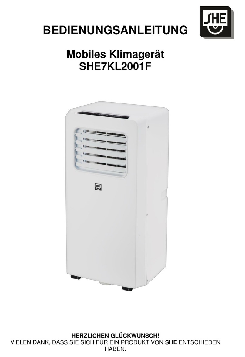 SHE SHE7KL2001F User manual