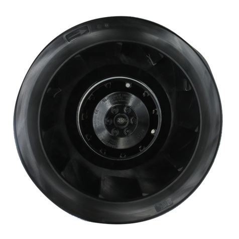 Ebmpapst R2E220-AA40-B8 User manual